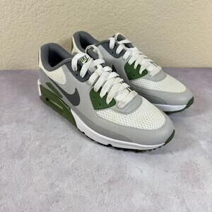 Nike Air Max 90 Golf Smoke Grey Dark Green Shoes CU9978-108 Men’s Size 8.5